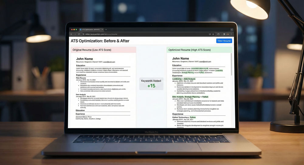 ATS Analyzer Dashboard